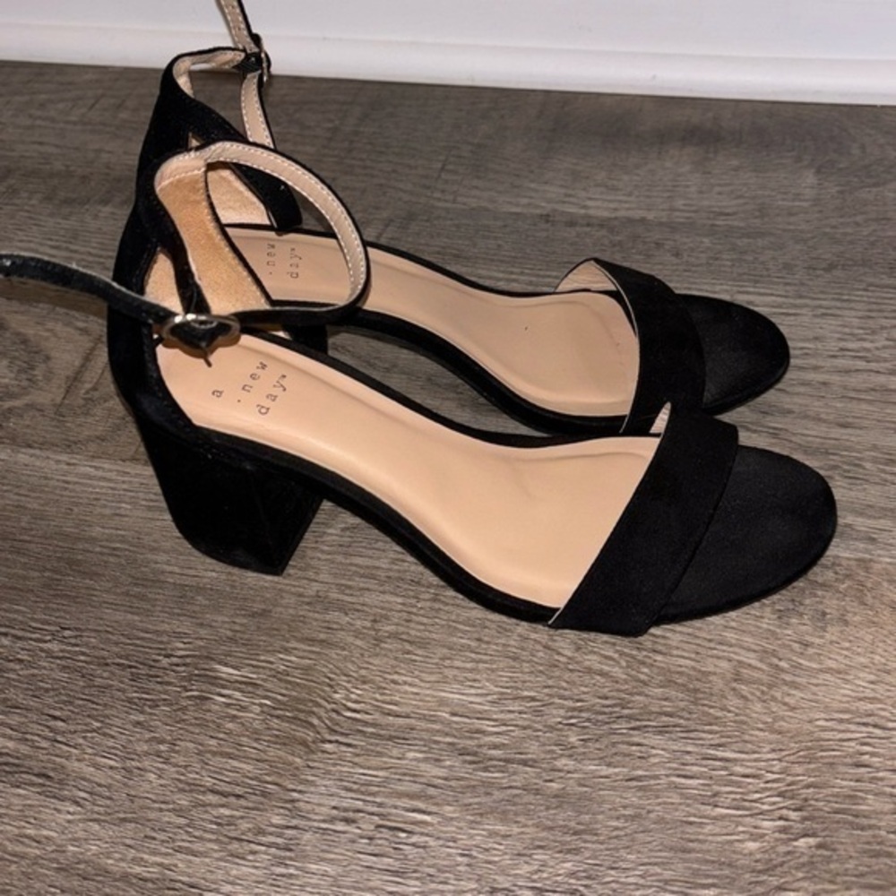 a new day Black Heels